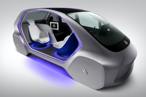 The dual “i-mobility TYPE-C" concept: automated limousine, right