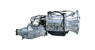 RWD 4-speed Automatic Transmission with Transfer Case for Light Duty Trucks and Recreational Vehicles