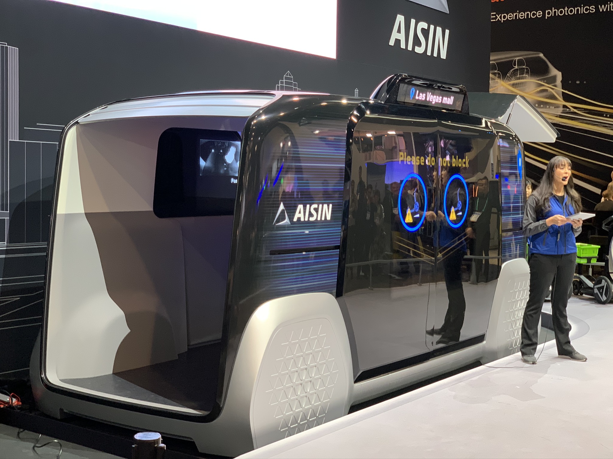 AISIN Group Unveils CASE Capabilities at CES 2020